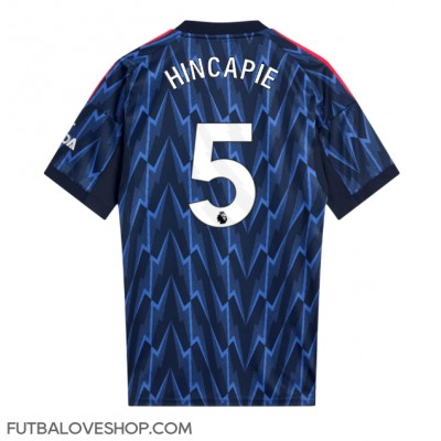 Dres Arsenal Piero Hincapie #5 Preč 2025-26 Krátky Rukáv Dres Arsenal Piero Hincapie #5 Preč 2025-26 Krátky Rukáv